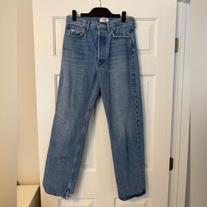 Agolde Straight Leg Jeans